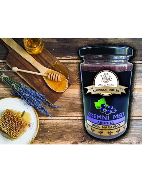 Kremni med z Aronijo