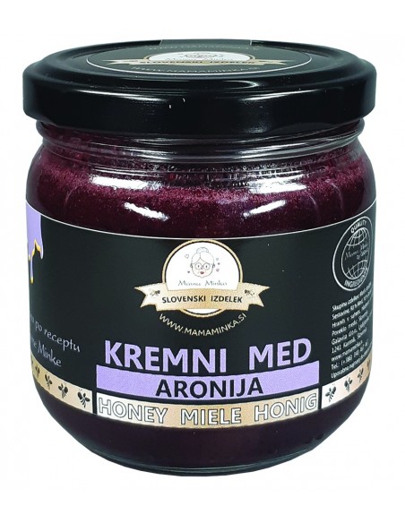 Kremni med z Aronijo