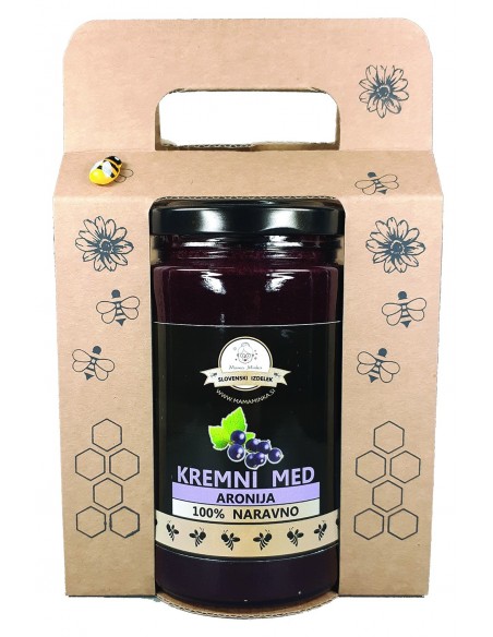 Kremni med z Aronijo