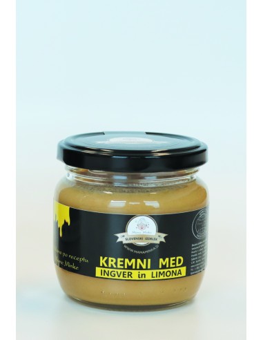 Kremni med z Ingverjem in Limono