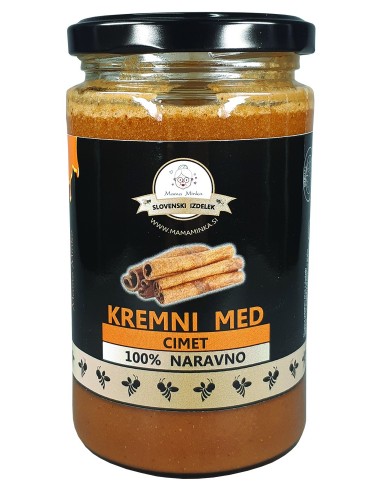 Kremni med s Cejlonskim Cimetom