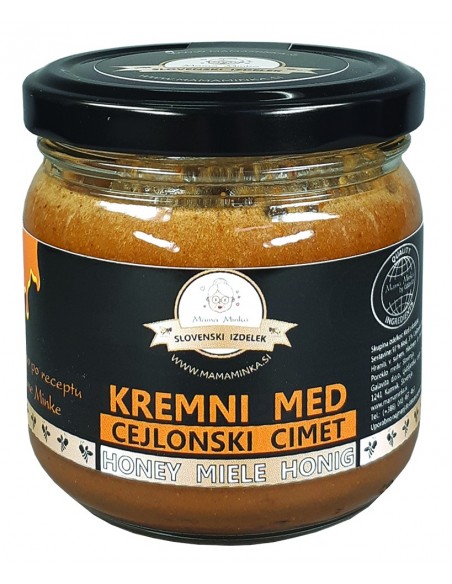 Kremni med s Cejlonskim Cimetom