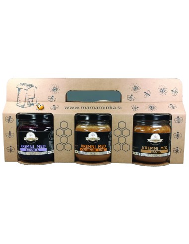 Kremni med s  čokolado