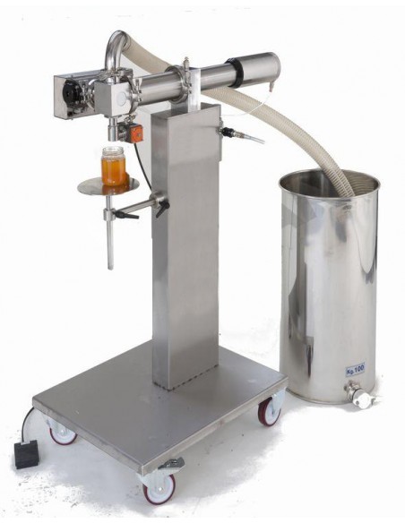 HALBAUTOMATISCHE ABFÜLLMASCHINE