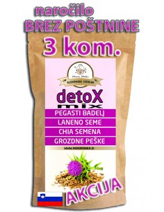 Detox mix 400g (3 x vrečka) brez poštnine