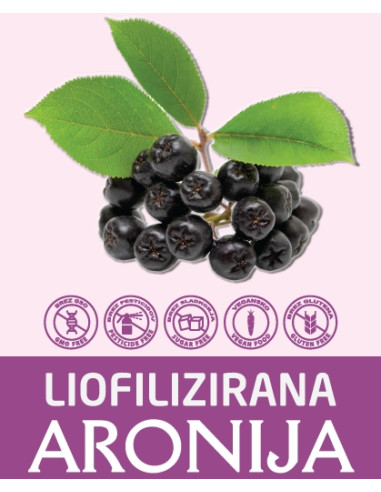 Freeze-dried Aronia 100g (bag)